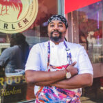 Chef Edward Brumfield, Executrive Chef of the Red Rooster restaurant in NYC.