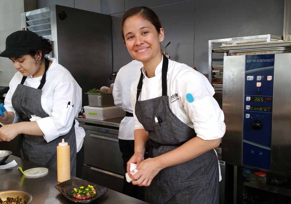 Executive Chef Suzanne Cupps of Untitled restaurant.