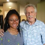 Chef/Entrepreneur Haile Thomas with Battman.